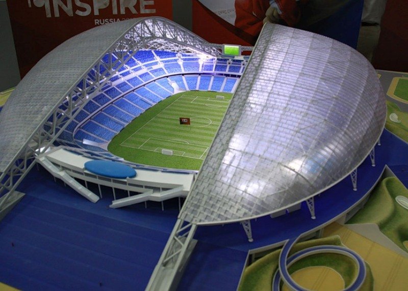 Олимпийский стадион в Сочи будет сдан к Кубку конфедераций в феврале 2017 года